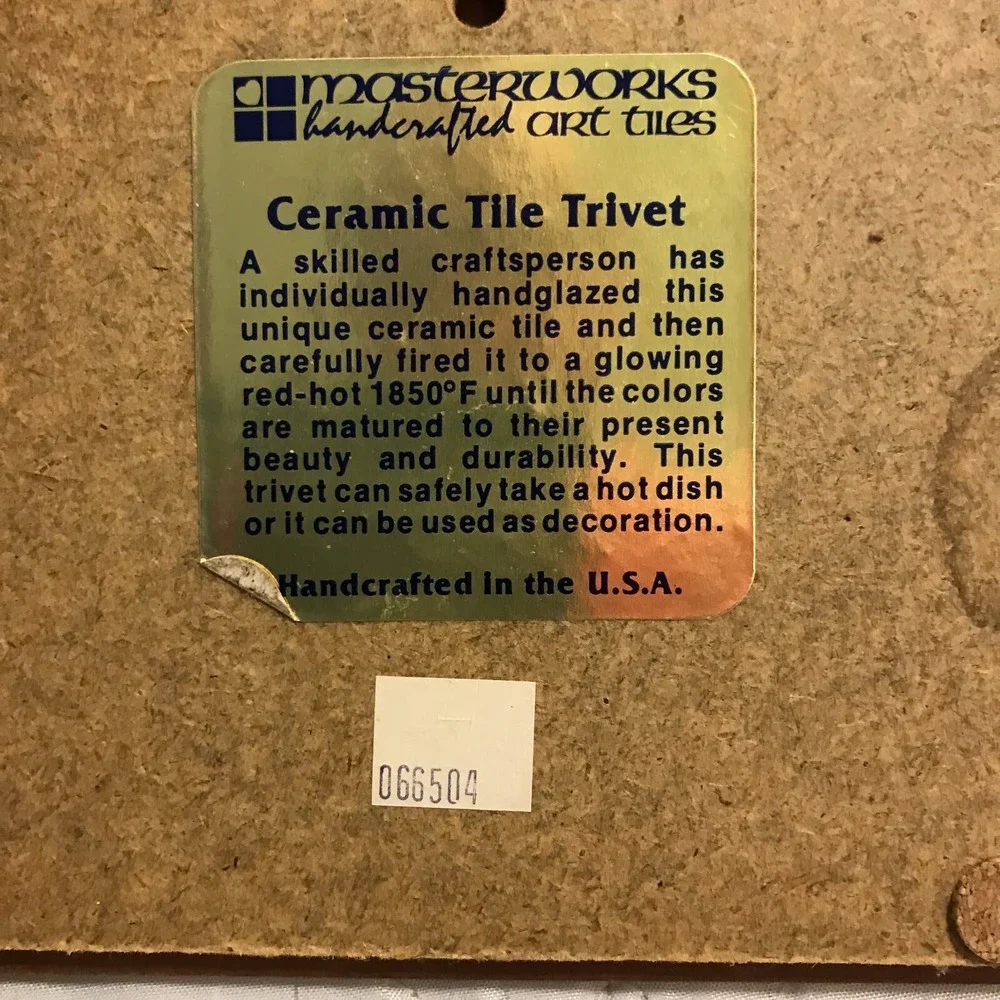 Handmade masterworks ceramic